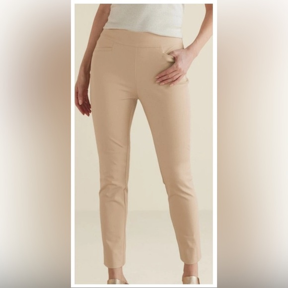 Soft Surroundings Pants - Soft Surroundings | Women's Superla Stretch Pull On Straight Leg Ankle Pants PXL